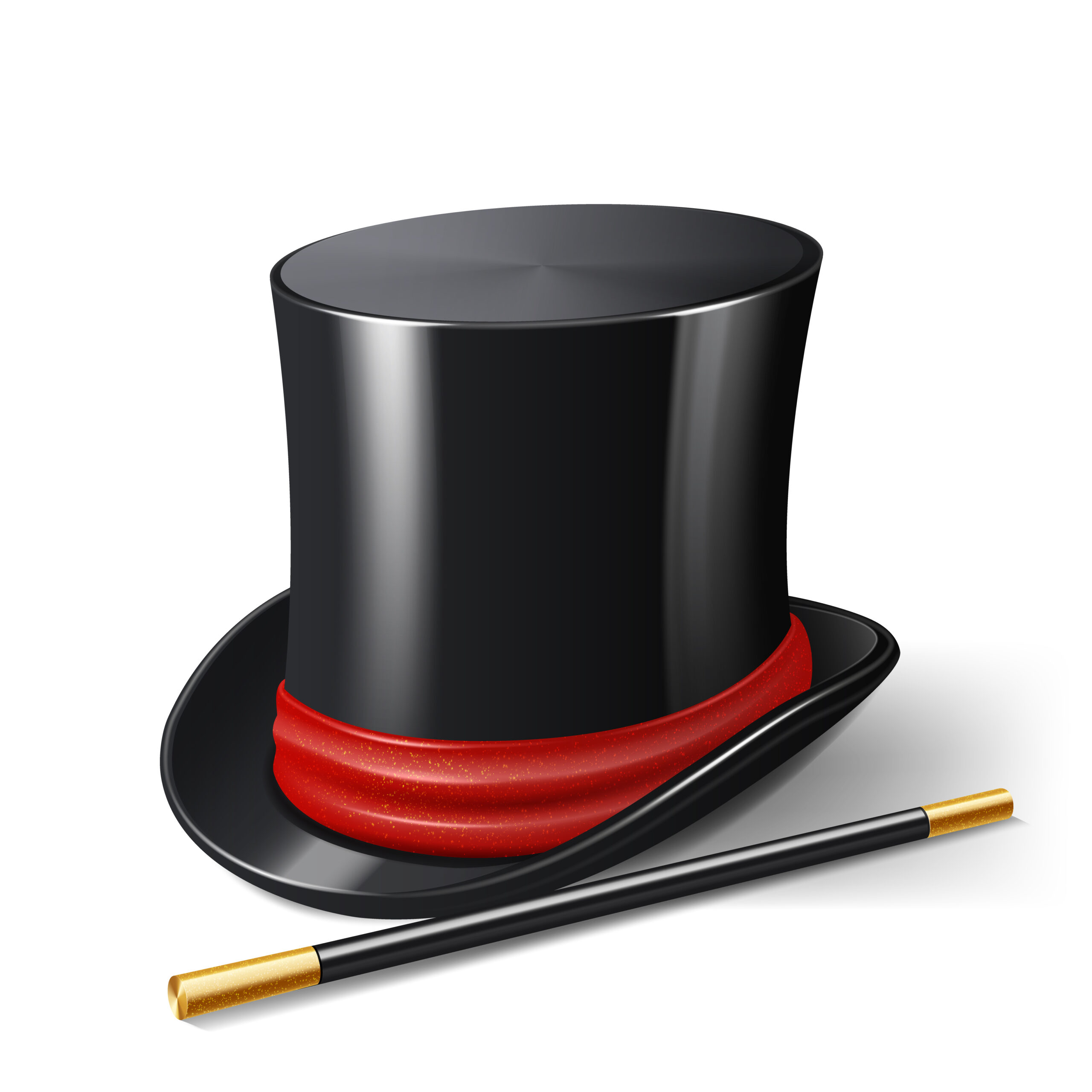 Magician Hat Realistic Magician Hat Realistic