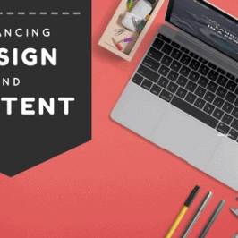 Balancing Content and Design for your Website Balancing Content and Design for your Website